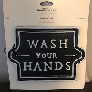 Hearth & Hand Metal Sign Decor